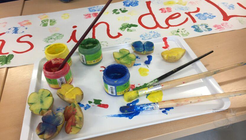 Kontakt 1 basteln im AWO Altenheim