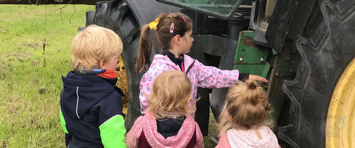 Die Welt entdecken 1 Tageskinder Traktor