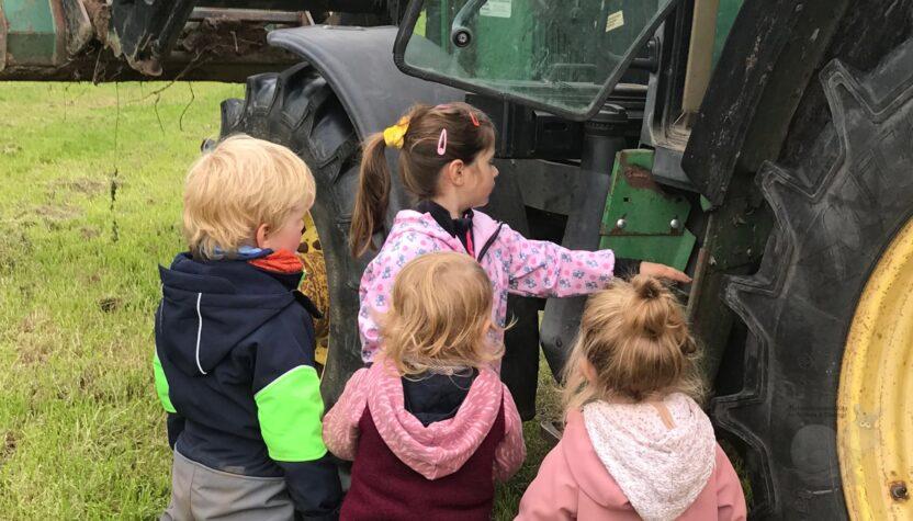 Die Welt entdecken 1 Tageskinder Traktor